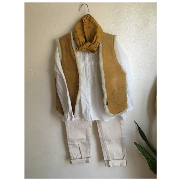 ** SOLD ** Suede Western Vest - Picture 2 of 6